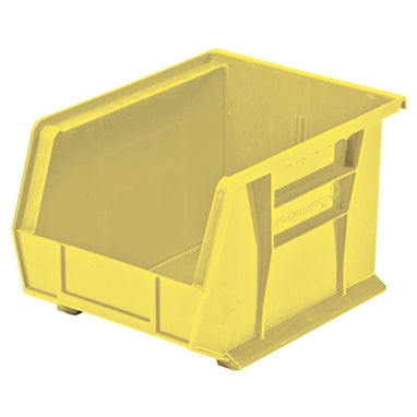 Health Care Logistics HCL Super Tough Storage Bin Yellow Industrial Grade Polymers 7 X 8-1/4 X 10-3/4 Inch - 1413Y