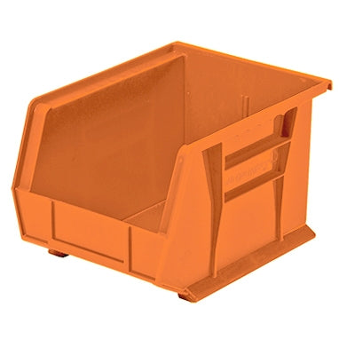Health Care Logistics HCL Super Tough Storage Bin Orange Industrial Grade Polymers 7 X 8-1/4 X 10-3/4 Inch - 1413A