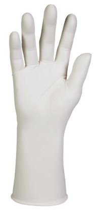 Kimberly Clark Kimtech Pure G3 Cleanroom Glove Size 6 Nitrile White 12 Inch Beaded Cuff Sterile Pair - HC61160