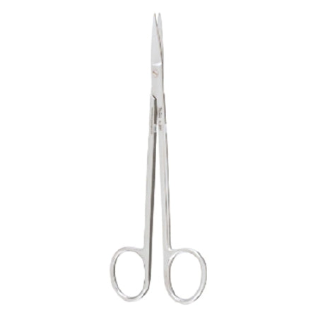 Miltex - Operating Scissors Kelly 6-1/4 Inch Length OR Grade German Stainless Steel NonSterile Finger Ring Handle Straight Blade Sharp Tip / Sharp Tip - 5D-251