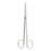 Miltex - Operating Scissors Kelly 6-1/4 Inch Length OR Grade German Stainless Steel NonSterile Finger Ring Handle Straight Blade Sharp Tip / Sharp Tip - 5D-251