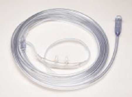 Salter Labs Salter-Style 1600 Series Nasal Cannula Low Flow Adult Curved Prong / Non-flared Tip - 1600-15-50