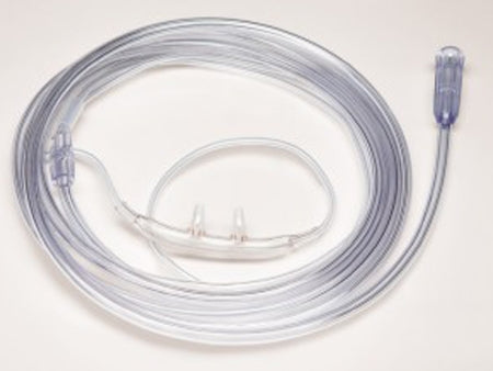 Salter Labs Salter-Style Quiet Nasal Cannula High Flow Adult Curved Prong / Non-flared Tip - 1600Q-7-50