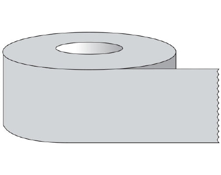 Shamrock Scientific Shamrock Blank Label Tape Multipurpose Label Without Legend Gray 1/2 X 500 Inch - ST-12-14