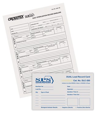 SPS Medical Supply - Sterilization Log Book Steam / EO Gas - SRN-008