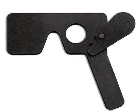 Bernell/Vision Training Products - Mask Occluder Flip Up Style Pinhole Opening Black - AMASK