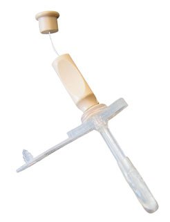 Applied Medical Technologies Mini ONE Capsule Non- Balloon Button Feeding Device 18 Fr. 1.2 cm Silicone Sterile - 1-2-1812