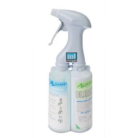 Fresh Mix - Surface Disinfectant Cleaner Refill Manual Squeeze Liquid 11 oz. Cartridge Bleach Scent NonSterile - Market Lab - 0108