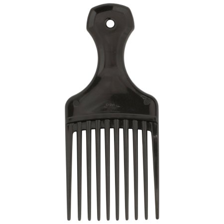 McKesson - Mini Hair Pick 5.3 Inch Black Polypropylene - 16-C567