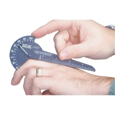 Alimed Baseline Digital Goniometer Up To 110° Flexion and 40° Hyperextension in 5° Increments 4 Inch Linear Scale - 9-178