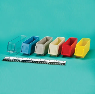 Health Care Logistics - Half Size Unit Dose Bin Clear Plastic 2 X 2-3/4 X 6-9/16 Inch - 5301C