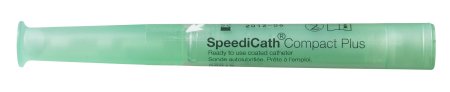 Coloplast Speedicath Compact Plus Urethral Catheter SpeediCath Compact Plus Straight Tip Hydrophilic Coated Polyurethane 14 Fr. 3.5 Inch - 28814