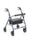 drive - Bariatric 4 Wheel Rollator Blue Adjustable Height / Wide / Heavy Duty / Folding Steel Frame - 10216BL-1