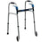 Patterson Medical Supply Deluxe Dual Release Folding Walker Aluminum Frame 350 lbs. Weight Capacity 26 to 33-1/2 Inch Height - 565647