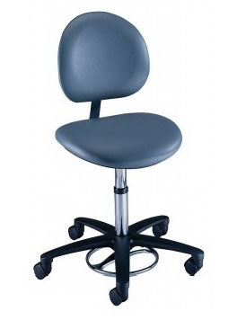 The Brewer Company Millennium Series Surgeon Stool Pneumatic Height Adjustment 5 Casters - 21340