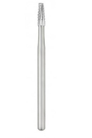 SS White SS White Bur 1.6 mm Carbide Taper Flat End Cross Cut Fissure - 14889