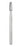 SS White - Oral Surgery Bur 2.1 mm Diameter Tungsten Carbide Crosscut Fissure Tip - 14914