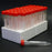 Globe Scientific - Centrifuge Tube Conical Bottom Plain 17 X 120 mm 15 mL Red Screw Cap Polystyrene Tube - 6274