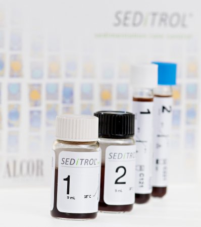 Alcor Scientific Inc Seditrol Hematology Control Erythrocyte Sedimentation Rate (ESR) 2 Levels 4 X 9 mL - DSC04