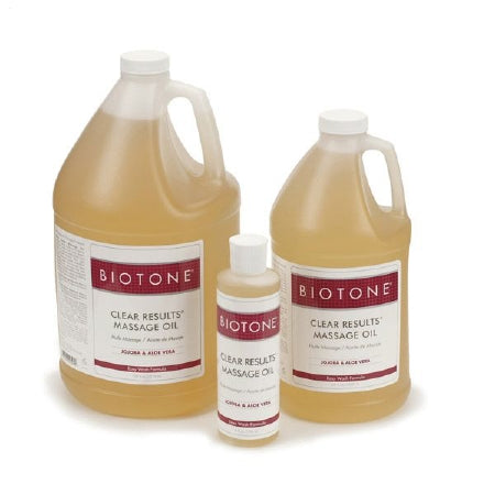 Biotone Clear Results - Massage Treatment 8 oz. Bottle Unscented Oil - BT.CRO.8