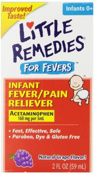 Little Remedies - Children's Pain Relief 160 mg / 5 mL Strength Acetaminophen Oral Suspension 2 oz. - Med-Tech Products - 75618410177