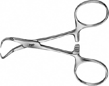 Aesculap Towel Clamp Backhaus 3-1/2 Inch Length - BF431R