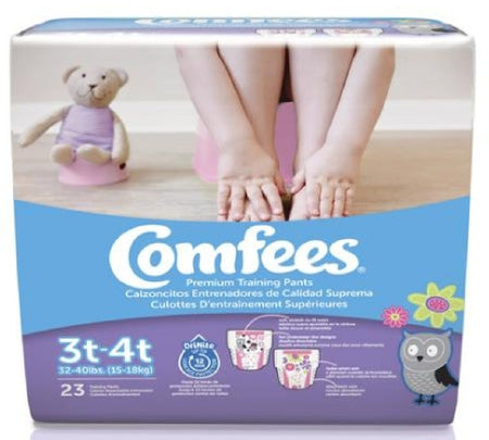 Attends Healthcare Products Comfees Toddler Training Pants Pull On 3T to 4T Disposable Moderate Absorbency - 41545