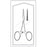 Sklar Econo Hemostatic Forceps Hartmann-Mosquito 3-1/2 Inch Floor Grade Stainless Steel Sterile Ratchet Lock Finger Ring Handle Straight Blunt Serrated Tips - 96-2554