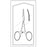 Sklar Econo Hemostatic Forceps Hartmann-Mosquito 3-1/2 Inch Floor Grade Stainless Steel Sterile Ratchet Lock Finger Ring Handle Curved Blunt Serrated Tips - 96-2555