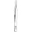 Sklar Instruments Forcep Tissue Jewelers 4-1/2" Straight #4 Stainless Steel Ea - 66-7542
