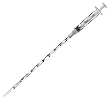 Pumpmatic - Serological Pipette Syringe 1 mL 0.01 mL Graduation Increments Sterile - 101