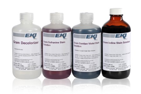 Ek Industries - Gram Stain Set 4 X 250 mL - 6053-250ML