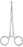 Centurion - Hemostatic Forceps Kelly 6-1/4 Inch Length Floor Grade Stainless Steel Sterile Ratchet Lock Finger Ring Handle Curved Serrated Tips - TRI66765