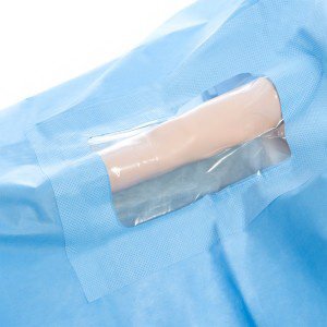 O&M Halyard Inc Cardiovascular Drape PICC Full Body Coverage Drape 78 W X 110 L Inch Sterile - 29155