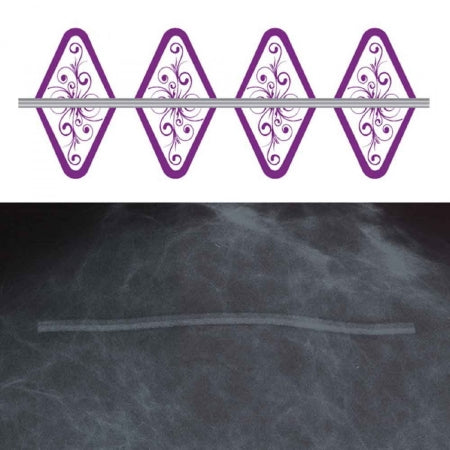 Spee-D-Line - Mammography Skin Marker Purple Swirl Design 1 mm - SDW-PSS612
