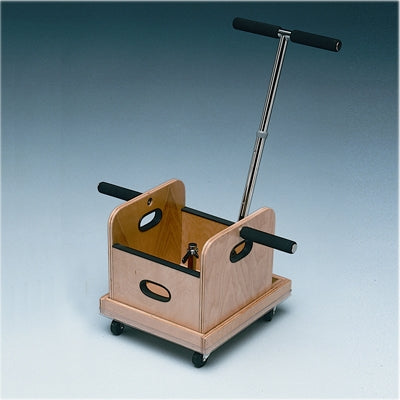 Fabrication Enterprises Mobile Weighted Cart Box - 12 X 13-1/2 X13-1/2 Inch / Cart - 4-3/4 X 14 X 17 Inch - 55-1030
