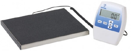 Doran Scales Floor Scale w Remote Display Digital LCD Display 500 lbs. Blue / White AC Adapter - DS6150