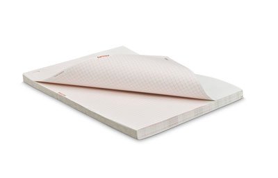 Philips Healthcare Philips ECG / EEG Recording Paper Thermal 8-1/2 X 11 Inch Z-Fold Red Grid - 989803136421
