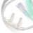Westmed Comfort Soft Plus ETCO2 Nasal Sampling Cannula with O2 Adult Curved Prong / Non-flared Tip - 589