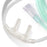 Comfort Soft Plus - ETCO2 Nasal Sampling Cannula with O2 Delivery With Oxygen Delivery Adult Curved Prong / NonFlared Tip - 0589