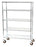Lakeside Manufacturing Wire Cart 24 X 48 X 63 Inch 5 Shelves - R244863CC-5