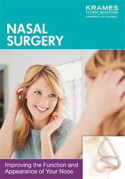 Krames Corporation Krames Booklet Nasal Surgery AHA - 11974