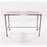 Blickman Industries Table Instrument Howard 48X28X34 4 1.25" Diameter Legs 3" Casters Ea - 117835000
