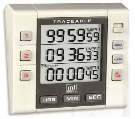 Market Lab Inc Continuous Alarm Timer 1 sec to 99 hr - 6479