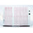 Clinical Health Products Philips Fetal Monitor Recording Paper Thermal 150 mm X 100 mm Z-Fold Orange Grid - 1910A
