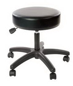 Alimed AliMed Stool 5 Casters Black Base - 712681