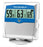 Control 3 Holdings LLC Traceable Digital Thermometer / Hygrometer Fahrenheit / Celsius 14° to 140°F Internal Sensor Wall Mount / Standing Battery Operated - 4800