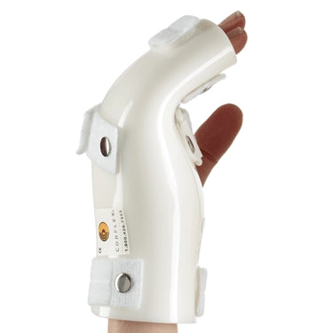Corflex Hand / Wrist Splint Polyethylene / Foam Left Hand White Large - 37-1213-000