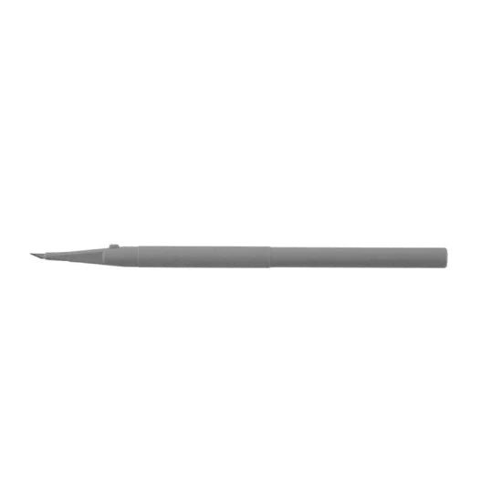 Beaver - Micro Stab Knife Conventional Stainless Steel / Plastic 5 mm Depth Full Handle Sterile Disposable - 0001522