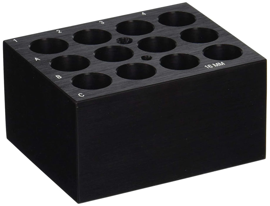 Boekel Industries - Heating Block 12 to 16 mm, Black For Analog Dry Bath Incubator - 110016